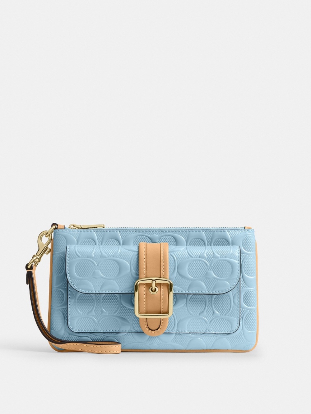 Coach Outlet Ashton Wristlet In Signature Leather